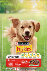Храна Friskies актив суха куче 500 гр.