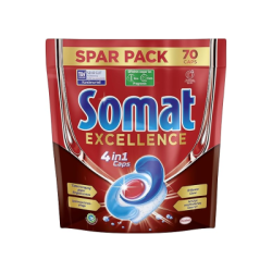 Таблетки за съдом.Somat Екселънс 70бр