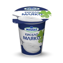 Кисело мляко Meggle 2%, 400 гр.