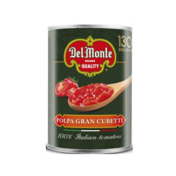 Нарязани белени домати Del Monte 400 гр