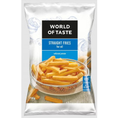 Замразени картофи Word of taste прави 1 кг
