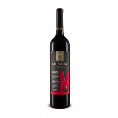 Червено вино Domain Menada Мерло 750мл