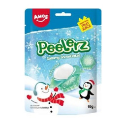 Бонбониш жел.амос peelerz боровинка 65гр