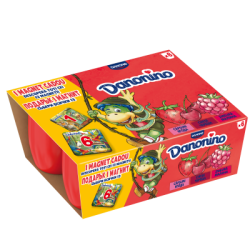 Danonino ягода/череша/малина 6x50гр