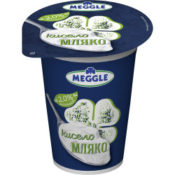 Кисело мляко Meggle 2%, 400 гр.