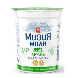 Кис.мляко Мизия Милк 3.6% 500гр
