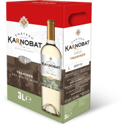 Бяло вино Chateau Karnobat Траминер 3л