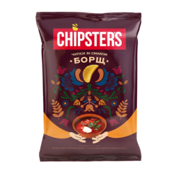 Чипс вкус на борщ 100гр chipsters