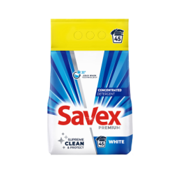 Прах Savex 2 в 1 бяло пране 3,6кг/45пр