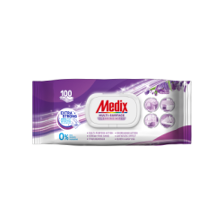 Вл.кърпи за повърх.Medix Цветя унив.100бр