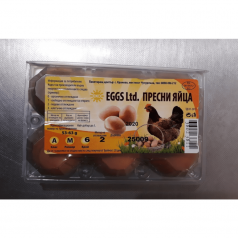 Пресни яйца Eco Eggs М 6 бр