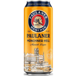Бира Paulaner Munchner original кен 0.5л