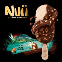 Сладолед Nuii xxl джава ванилия 6x90мл