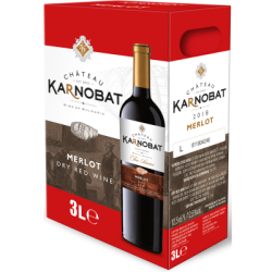 Червено вино Chateau Karnobat Мерло 3л