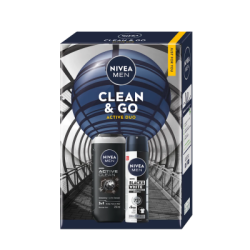 К-т Nivea Men Clean душ гел+део