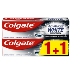 Паста Colgate Adv White Charcoal 75мл 1+1