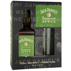 Уиски Jack Daniel's apple 0.7л + чаша