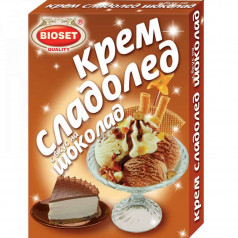 Крем Сладолед Биосет Шоколад 80гр