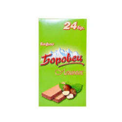 Вафли Боровец с лешник, 24бр./550гр