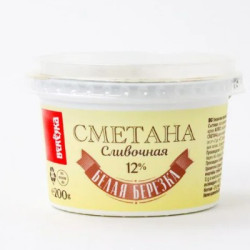 Заквасена сметана 12% 200гр