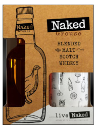 Уиски Naked Grouse 0.7л + мет.канче