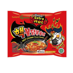 Нудли samyang екстра люто пиле 140гр