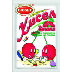 Кисел натурален Биосет вишна 60 гр