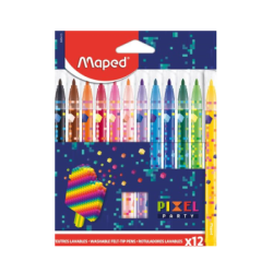 Флумастери Maped Pixel Party 12цв. 5.70€