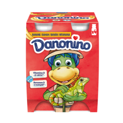 Напитка Danonino Банан 4х100гр