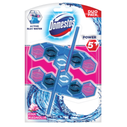 Т.ч.блокче Domestos синя вода роз.2х48гр