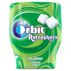 Дъвки Orbit Refreshers Spearmint Sugar Free 30 бр  67 гр