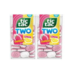 Б-ни тик так two малина/лимон 38,5гр