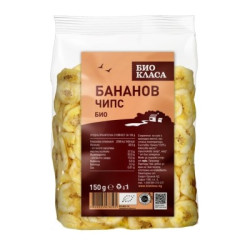 Бананов чипс био класа 150гр