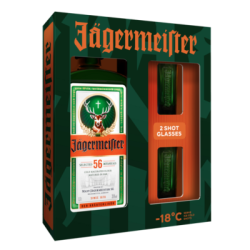 Ликьор Jagermeister 0.7л + 2 шот чаши