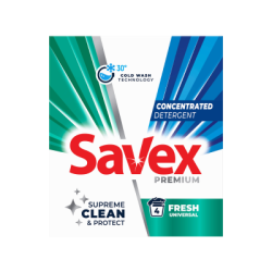 Прах Savex 2в1 пауър фреш 320гр/4пр
