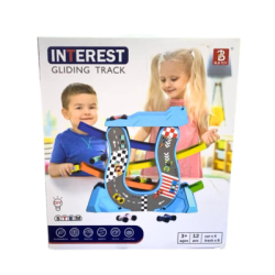 Занимателна игра- писта с 4 колички