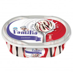 Сладолед Familia Коктейл 800мл/345гр