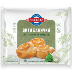 Банички Bella със спанак и сирене 8х60гр