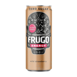 Енергийна напитка Frugo диви яг. кен 330мл