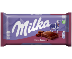 Шоколад Milka Млечен Екстра Какао 100гр
