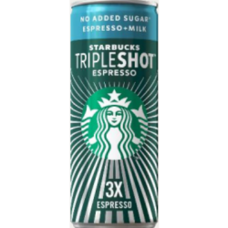 Напитка Starbucks Tripleshot esp+mlik300мл