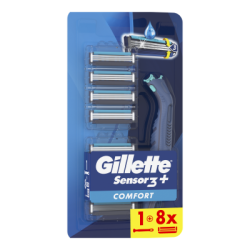 Самобр.Gillette Sensor 3+ножчета 8бр