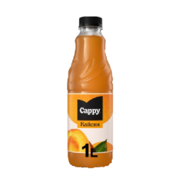 Плодова напитка Cappy кайсия 1л PET