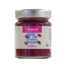 Конфитюр малини без захар Оберон 180гр