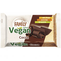 Вафли Family веган какао 50 гр