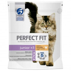 Храна за котки Perfect fit Junior пиле, 750 гр