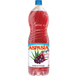 Плодова напитка Aspasia алое и грозде 2л