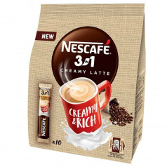 Nescafe 3в1 Creamy Latte 10 бр х 15 г 