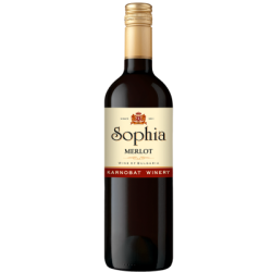 Червено вино Sophia Karnobat Мерло 750мл