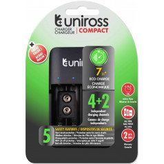 Зарядно за Батерии Uniross Compact